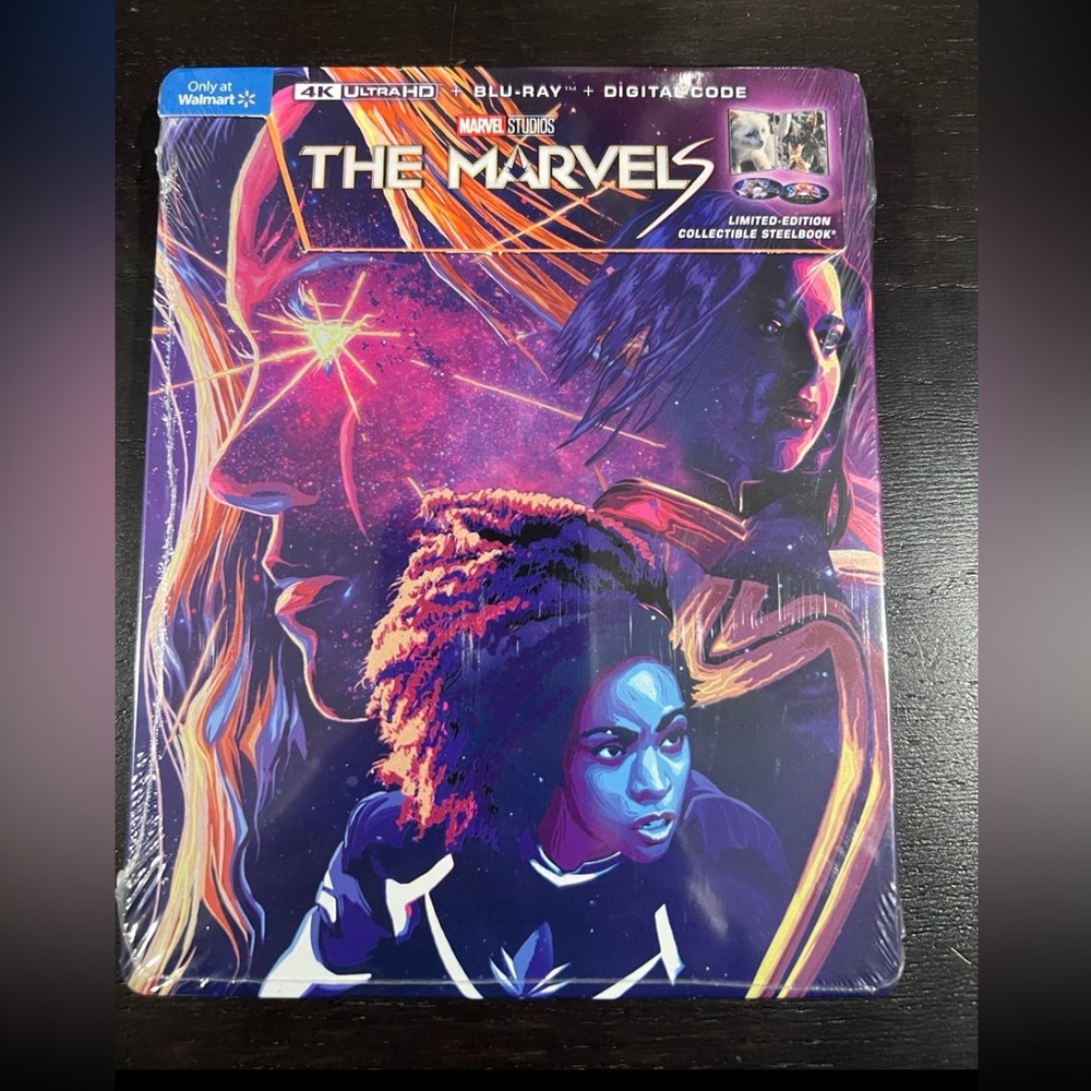 The Marvels 4K Steelbook Blu-ray movie